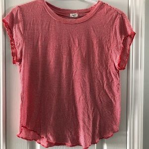 Red striped t-shirt